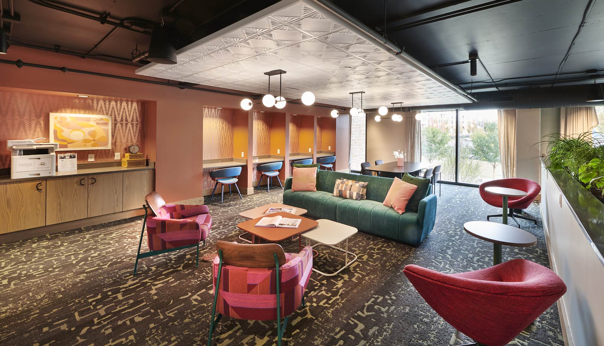 VERVE Madison pool rendering with beautiful pool and terrace